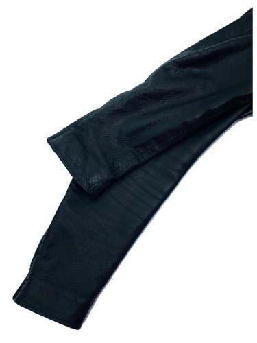 KAZUYUKI KUMAGAI ATTACHMENT RIDERS JACKET DEERSKIN SINGLE LEATHER 2 COTTON Used - Picture 6 of 6