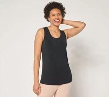 Modern Soul Soothing Jersey Tank Top with Support System Black L New