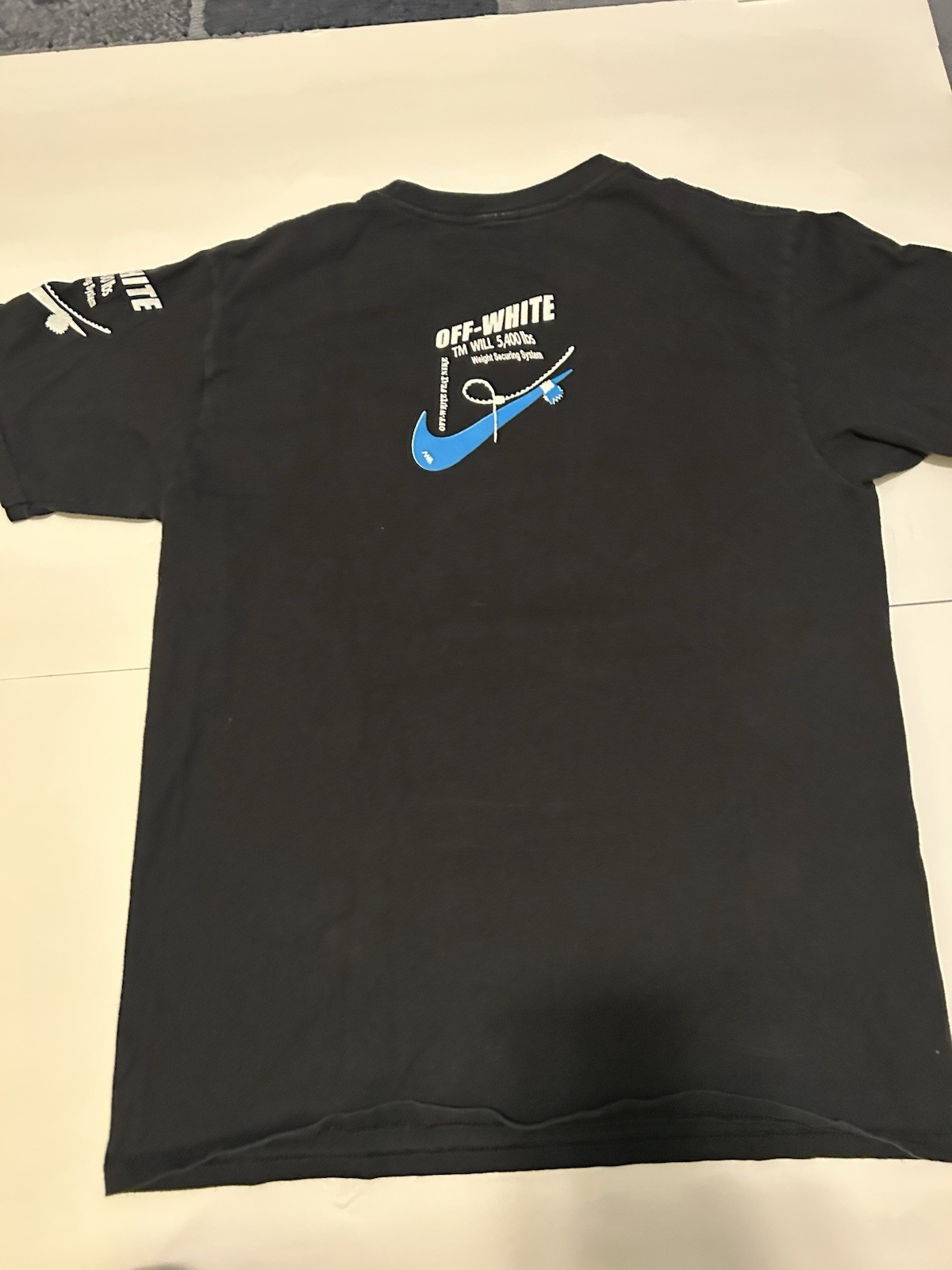 OFF WHITE X NIKE T shirt Nike x Off White Puffo taglia M