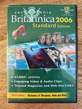 Encyclopedia Britannica 2006 Standard Edition - Windows CD-ROM