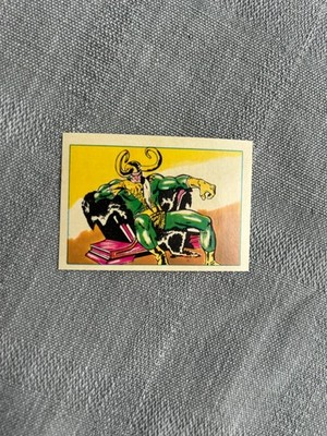 MARVEL SUPERHEROES 1980 (A.G.E.) VIGNETTE N°83 (6.4 cm x 4.5 cm) in very good condition