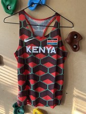 Nike Womens Singlet Size Small Pro Elite Kenya Made In USA CI8135-602