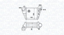 MAGNETI MARELLI Ladeluftkühler 351319204830 für VW GOLF 4 1J1 BORA 1 1J2 Variant
