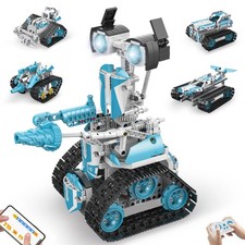 Robot Building Kit with APP/Remote Control STEM Gifts for Boys Age 6-16,Techn...