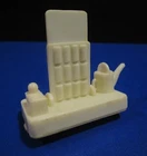 Marx - Oil Can Rack from a 1950's Tin-Litho Sky-View Parking Playset No Stickers