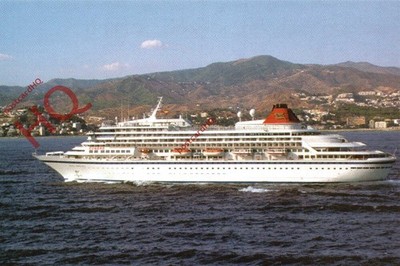 Ansichtskarte; CUNARD LINE, ROYAL VIKING SUN, OFF MALAGA [SIMPLON]