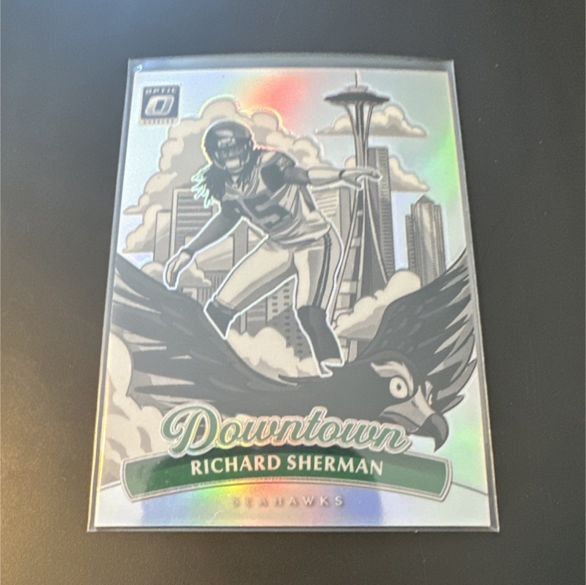 Panini Donruss Optic Downtown Richard Sherman Seahawks Football