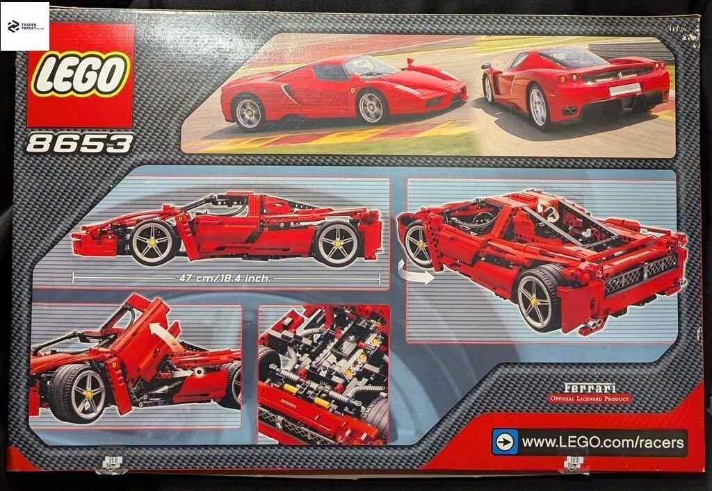 LEGO Racers Enzo Ferrari 1:10 8653 In 2005 New Retired Sealed