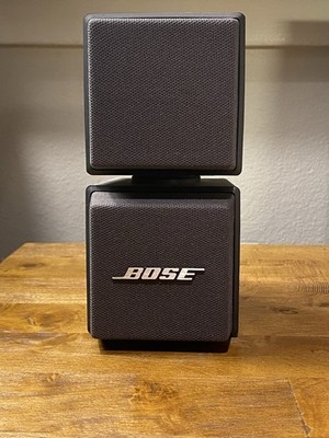 BOSE '' SINGLE SPEAKERS'' AM-5 ACOUSTIMASS CUBE SYSTEM FULLY FUNCTIONAL Tested