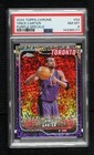 2024 Topps Chrome Basketball Purple Speckle Refractor Vince Carter #54 PSA 8