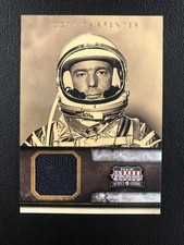 2012 Panini Americana Heroes #110 Scott Carpenter Elite Materials