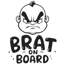 Baby On Board Sticker Decal Kid Baby In Car Rear Truck Liftgate Windows Decorate