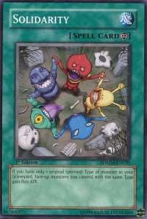 Solidarity - SDMM-EN030 - Common - 1st Edition - YuGiOh