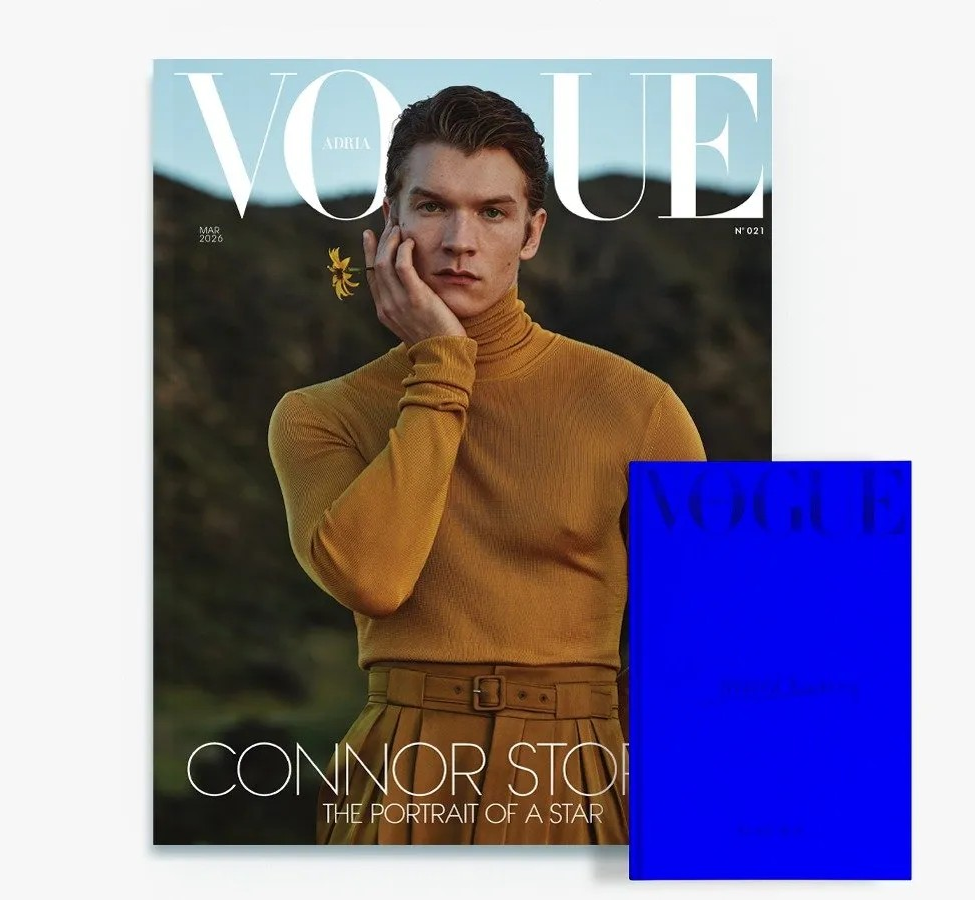 CONNOR STORRIE Vogue Adria March 2026 + Limited Edition „Heated Rivalry“ Book