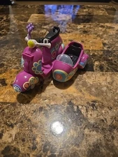 Littlest Pet Shop Blythe Purple Scooter with Sidecar 2010 Hasbro