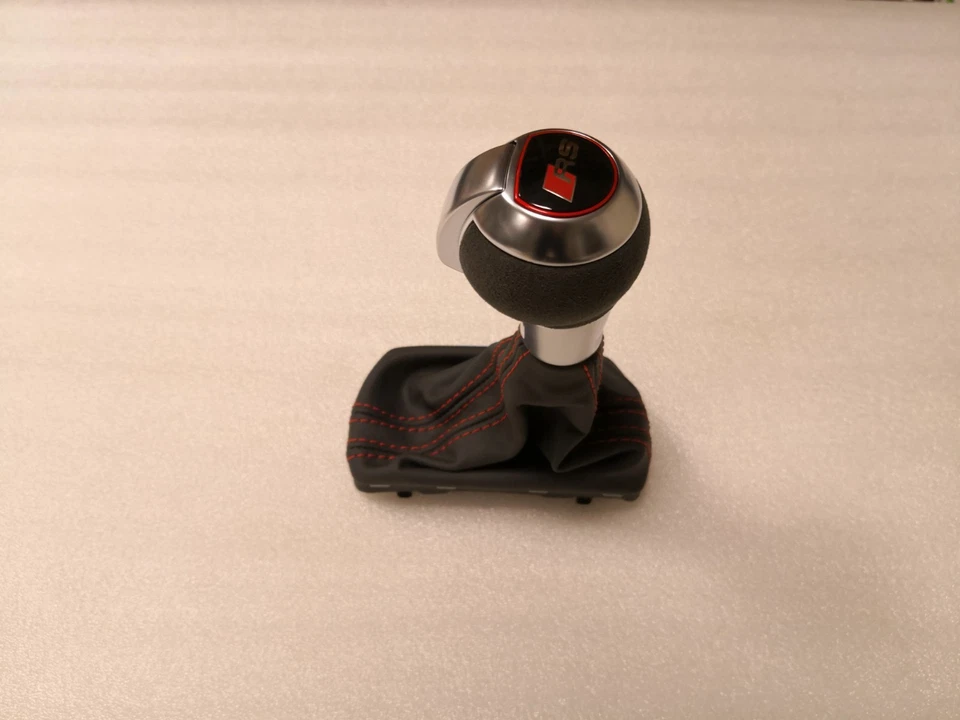 OEM AUDI TT/TTS/TTRS 8S DSG GEAR STICK ALCANTARA SHIFT KNOB LHD NEW! 8S1713139D - Image 4 of 4