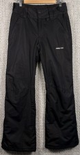 Arctix Womens Insulated Snow Ski Pants Black Thermalock Snowboard S