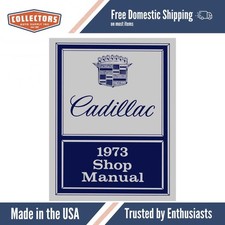 1973 Cadillac Shop Manual