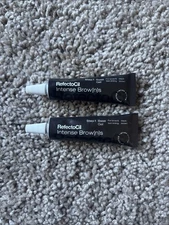 RefectoCil Intense Browns Step 1 Base Gel Black Brown Lot of 2 (Unboxed, New)