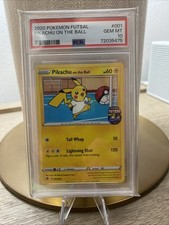 Pikachu on the Ball - (Pokemon Futsal) 001/005 Miscellaneous Cards