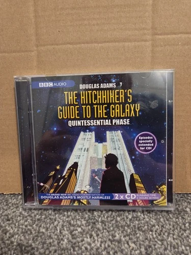 THE HITCHHIKER'S GUIDE TO THE GALAXY (QUINTESSENTIAL PHASE)AUDIOCD(BBC)