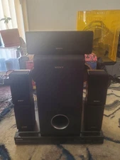 Sony STR-KS2000 Complete 5.1 Home Theater Bundle Speakers Remote & Subwoofer