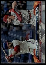 2018 Topps Update #US106 Jesmuel Valentin / Mitch Walding RCOM,