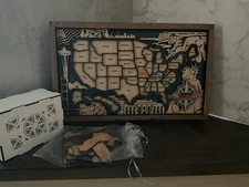 US Travel Map; United States Tracker Map