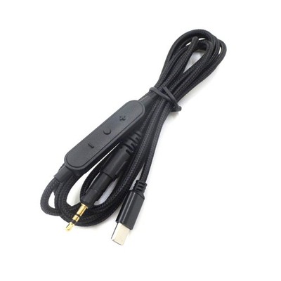 Headset Cable Wire For Audio-Technica M40X M50X M60X M70X Type-C to 2.5mm Jack