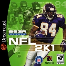 NFL 2K1 For Sega Dreamcast Football 0E