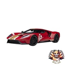 NEW AUTOart 1/18 Scale Ford GT Alan Mann Heritage Edition Red/Gold Stripes