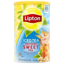 Lipton Southern Sweet Iced Tea Mix, Makes 28 Quarts, 1 4 Pound (Pack of 1)