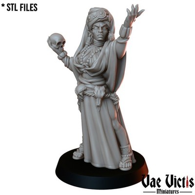 ''Desert Shaman'' Vae Victis Miniatures D&D Warhammer Mordheim Frostgrave resin
