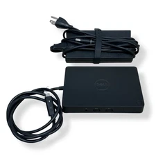Dell WD15 K17A USB-C Docking Station Dock w/ 130W AC Adapter