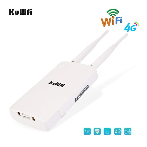 Waterproof Outdoor 4G LTE CPE SIM Card WiFi Router 150Mbps CAT4 SIM LTE Route... - Picture 3 of 9