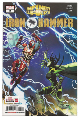 Marvel Comics INFINITY WARPS IRON HAMMER #2 first printing cover A