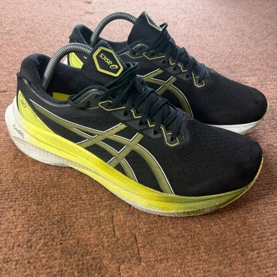 ASICS Gel-Kayano 30 Mens Running Shoes Black Lime Green 1011B548 Size 9 C+ shoe