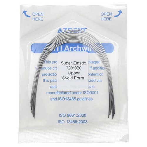 Dental Orthodontic Arch Wire Wires Oval Form Stainless Steel Round/Rectangular - Photo 185/208