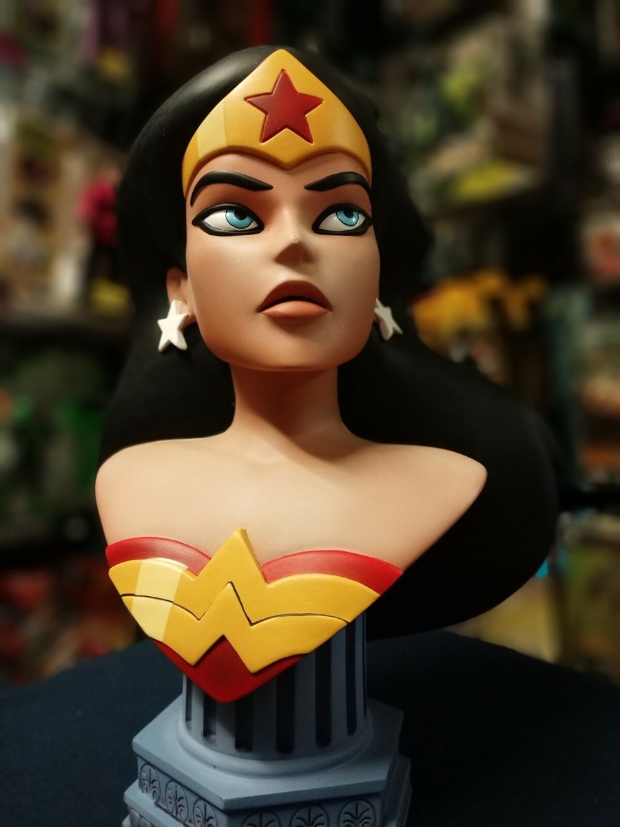 ★Wonder Woman Bust Limited Edition Justice League Unlimited Wonder Woman 1/2 Scale Resin Bust