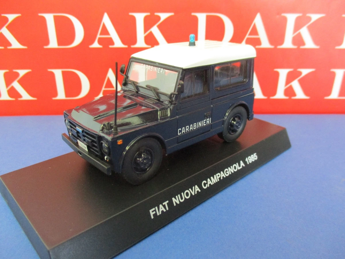 Old Cars 1/43 - Fiat Campagnola Pompieri Milano, Grue, VVF, état Correct