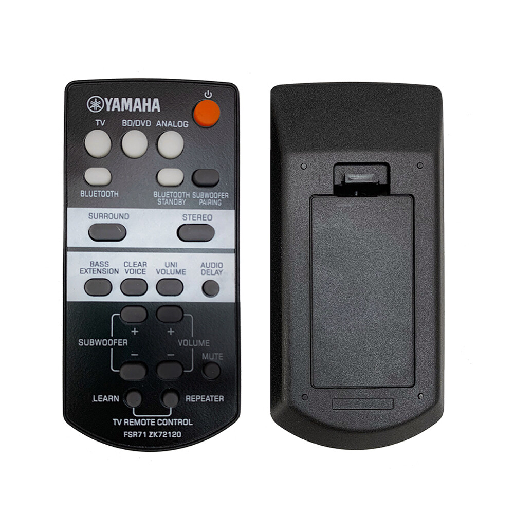 New FSR71 ZK72120 Remote For YAMAHA Sound Bar System YAS-203 YASCU203 NSWSW41