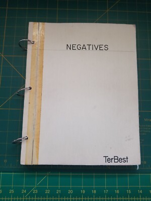 Film Negatives of a Western US Petroleum Geologist - Harry TerBest, Jr.