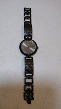 New Guess Ladies Black Bracelet And Face Watch W1228L4 13