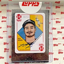 NOLAN ARENADO 1951 TOPPS BLAKE JAMIESON ON CARD AUTO BLUE BACK CARD 36/51