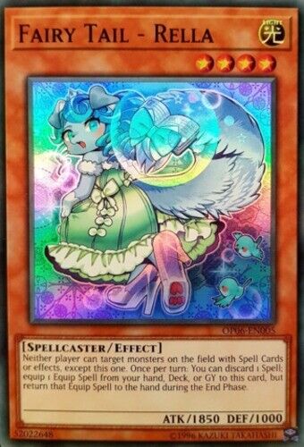 1x (EX) Fairy Tail - Rella - OP06-EN005 - Super Rare - Unlimited Edition  YuGiOh - Picture 1 of 1