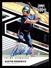 2020 Elite Extra Edition Prime Numbers B Signatures /60 Austin Hendrick #12 Auto