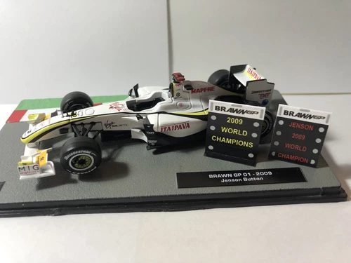 X2 Pitboard 1:43 (Slate F1) / Jenson Button (Brawn GP) 2009
