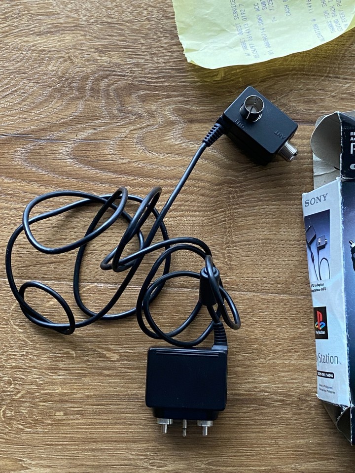 Sony Playstation RFU Adapter in Box Excellent | eBay