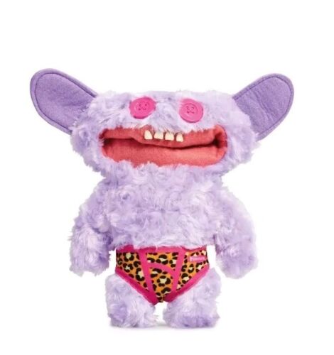 Fuggler Ugly Monster BUDGIE EDITION 9" Purple Grin Grin Alien Plush New