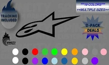 Alpinestars Motocross Car Window Vinyl Decal Laptop Large Bumper Sticker